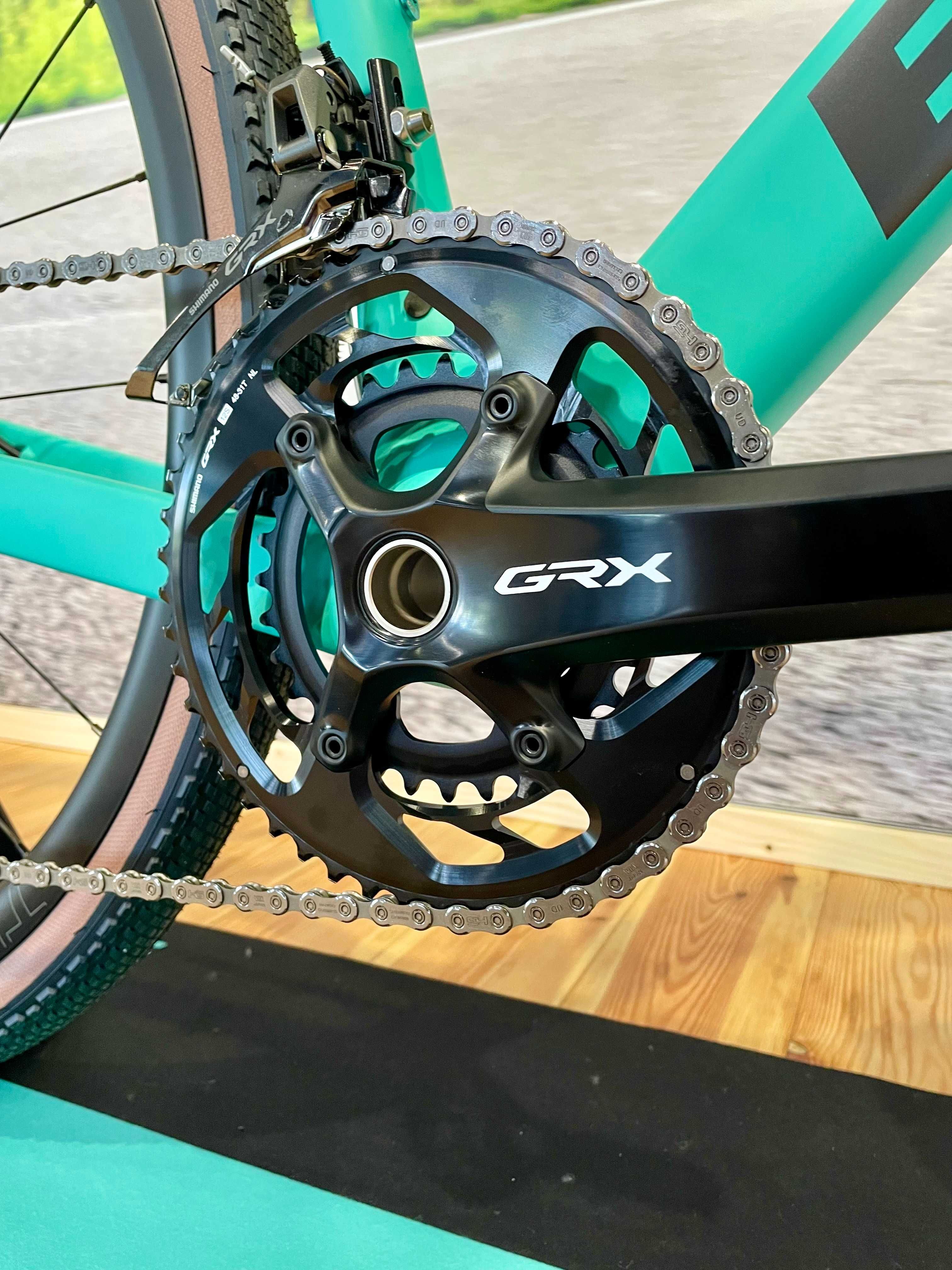 Nowy rower gravel Bianchi IMPULSO PRO CELESTE Velopolis RATY 0%