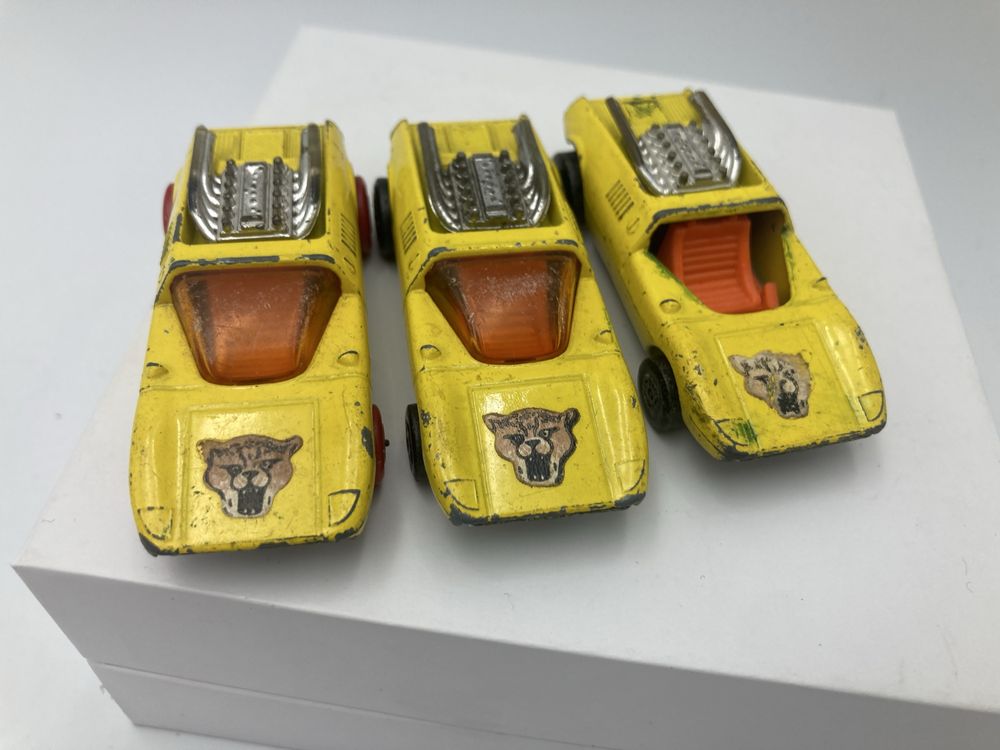 Matchbox Superfast No. 1 Mod Rod Yellow Lesney 3 szt
