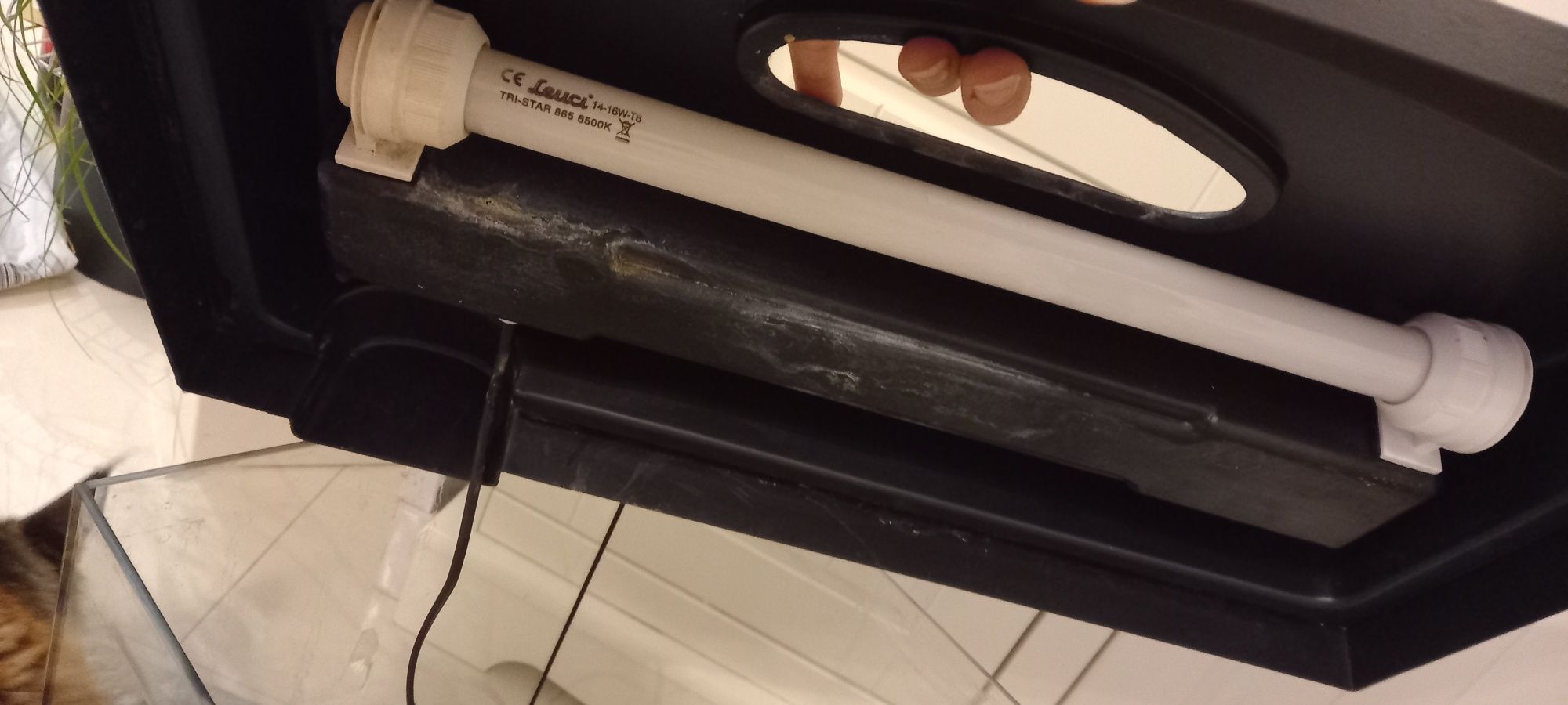 Akwarium 45l używane z pokrywą