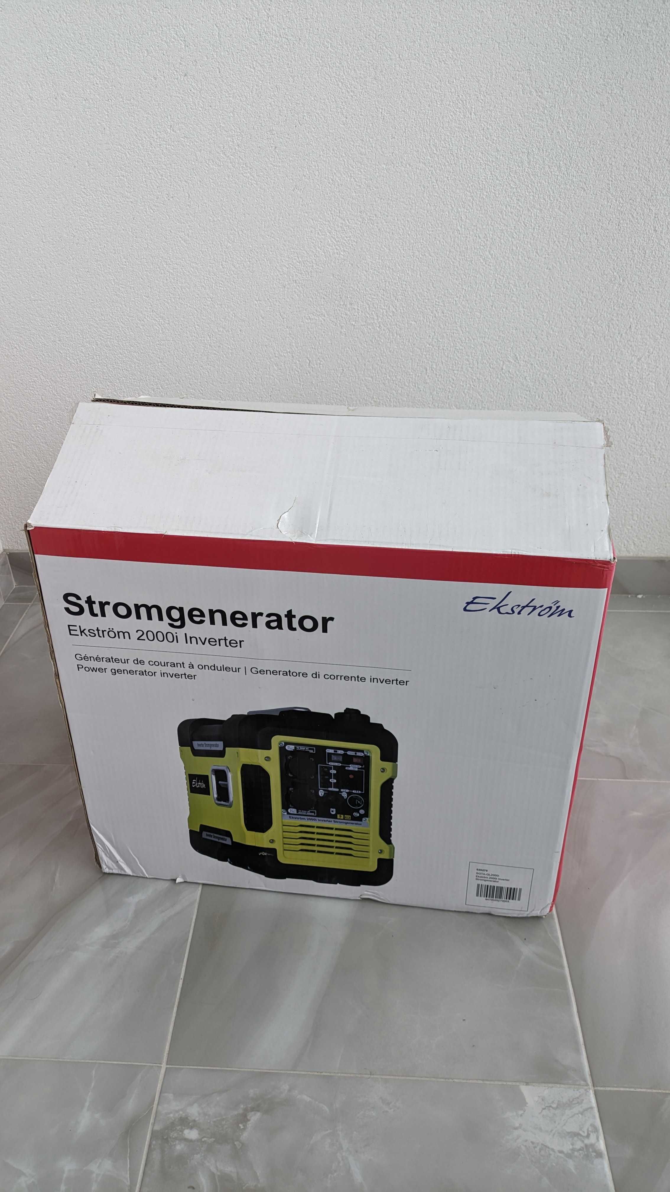 Інверторний генератор Ekström 2000i inverter stromgenerator 2 кВт