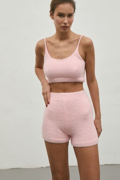 Рожеві шорти fluffy papaya