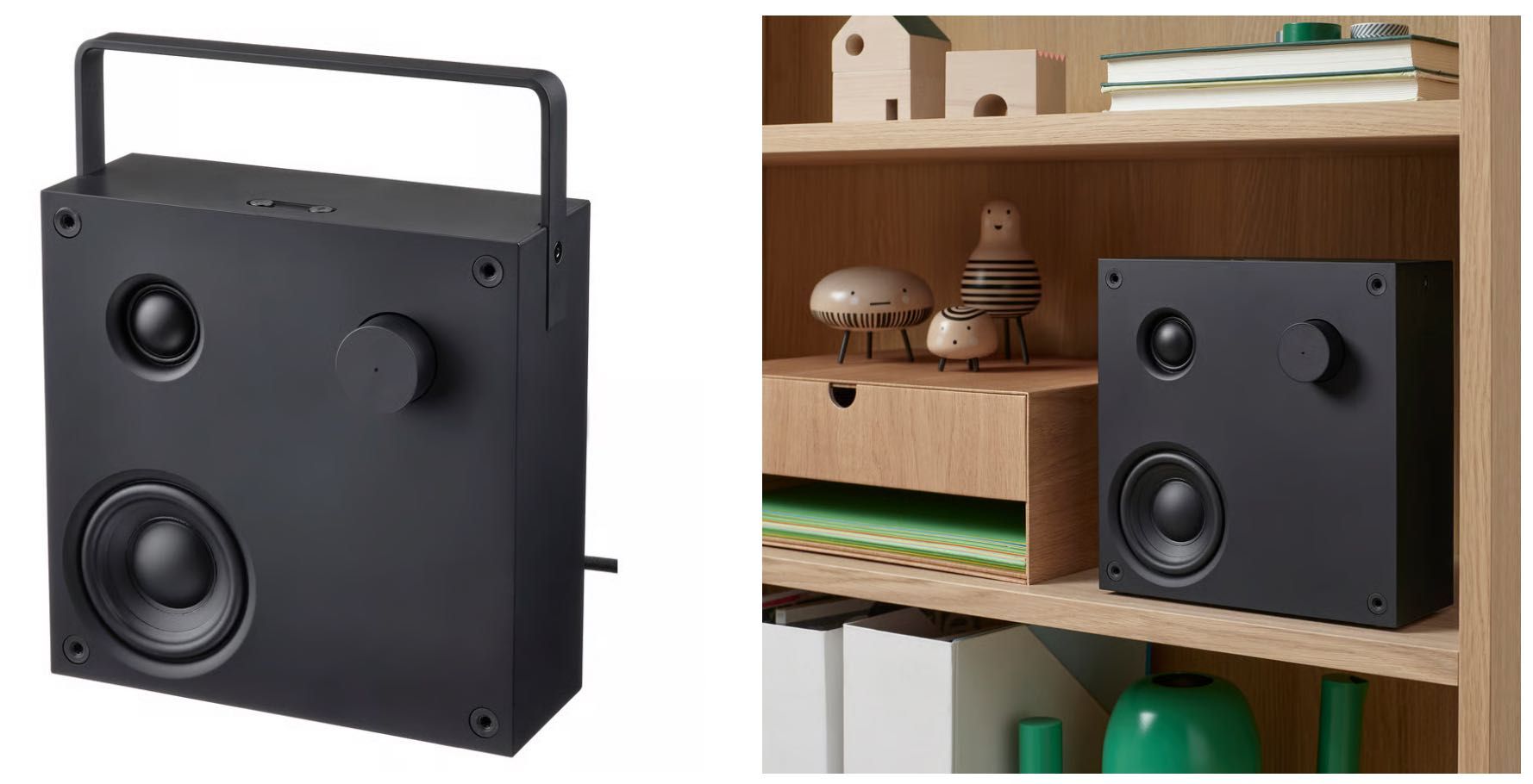 Coluna IKEA VAPPEBY, bluetooth, com bateria