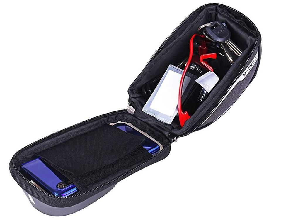 NOWE Sakwa usztywniana torba rowerowa etui na telefon kierownicę rower