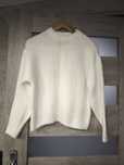 Biały ecru sweter Reserved S