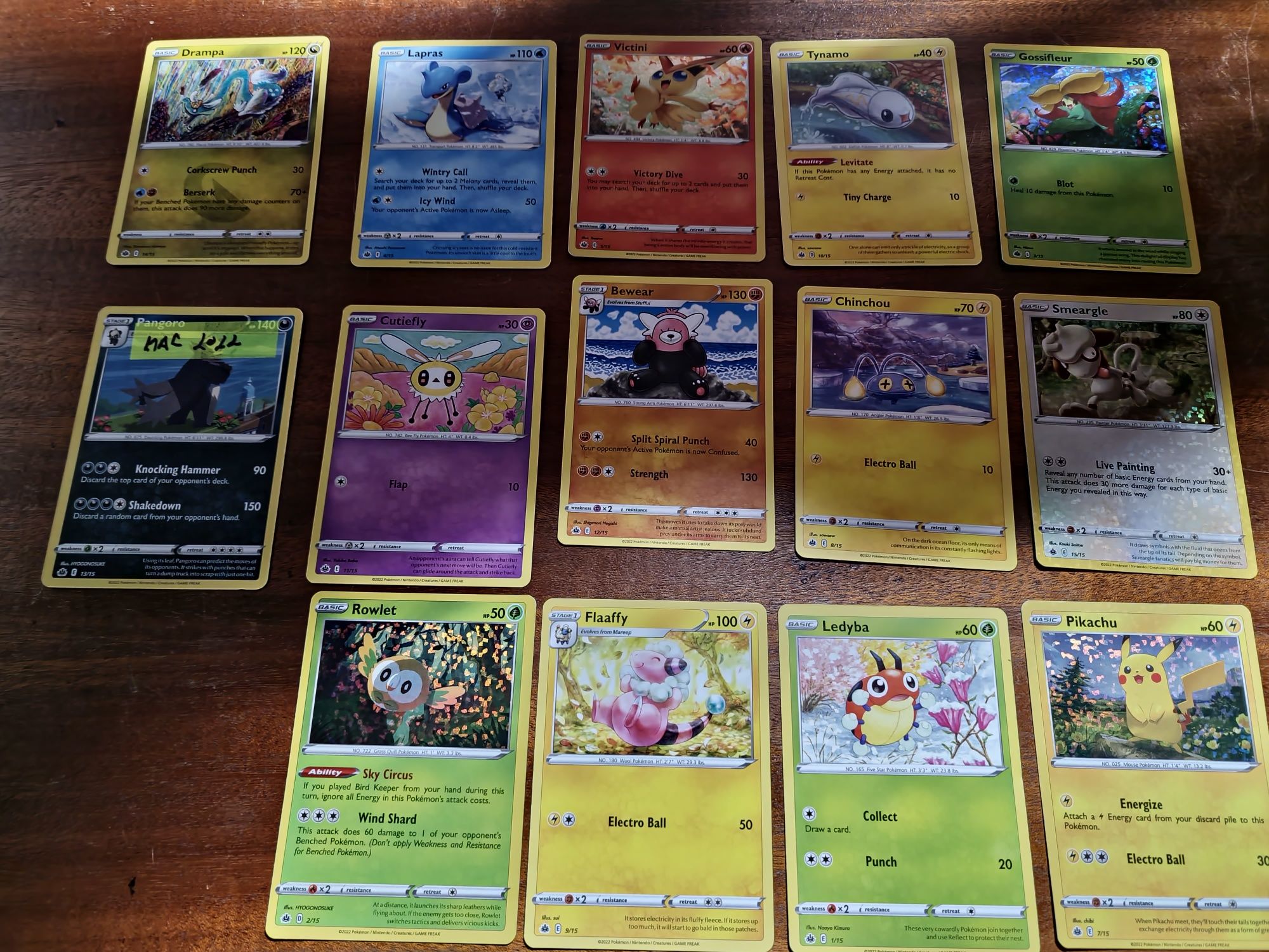 Cartas Pokémon McDonald's 2022