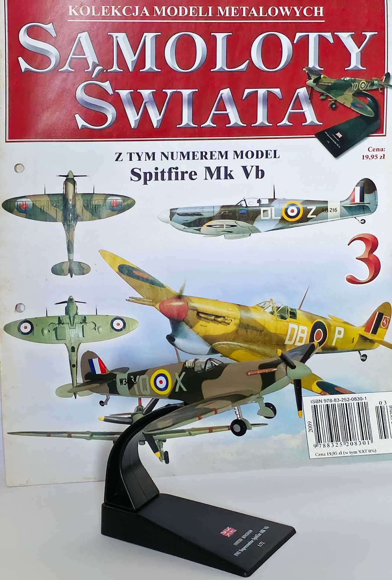Model 1:72 Spitfire Mk Vb Samoloty Świata Amercom