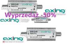 Wzmacniacz Axing SVS 2-01 .Liniowy wzmacniacz TV- SAT- N -50%