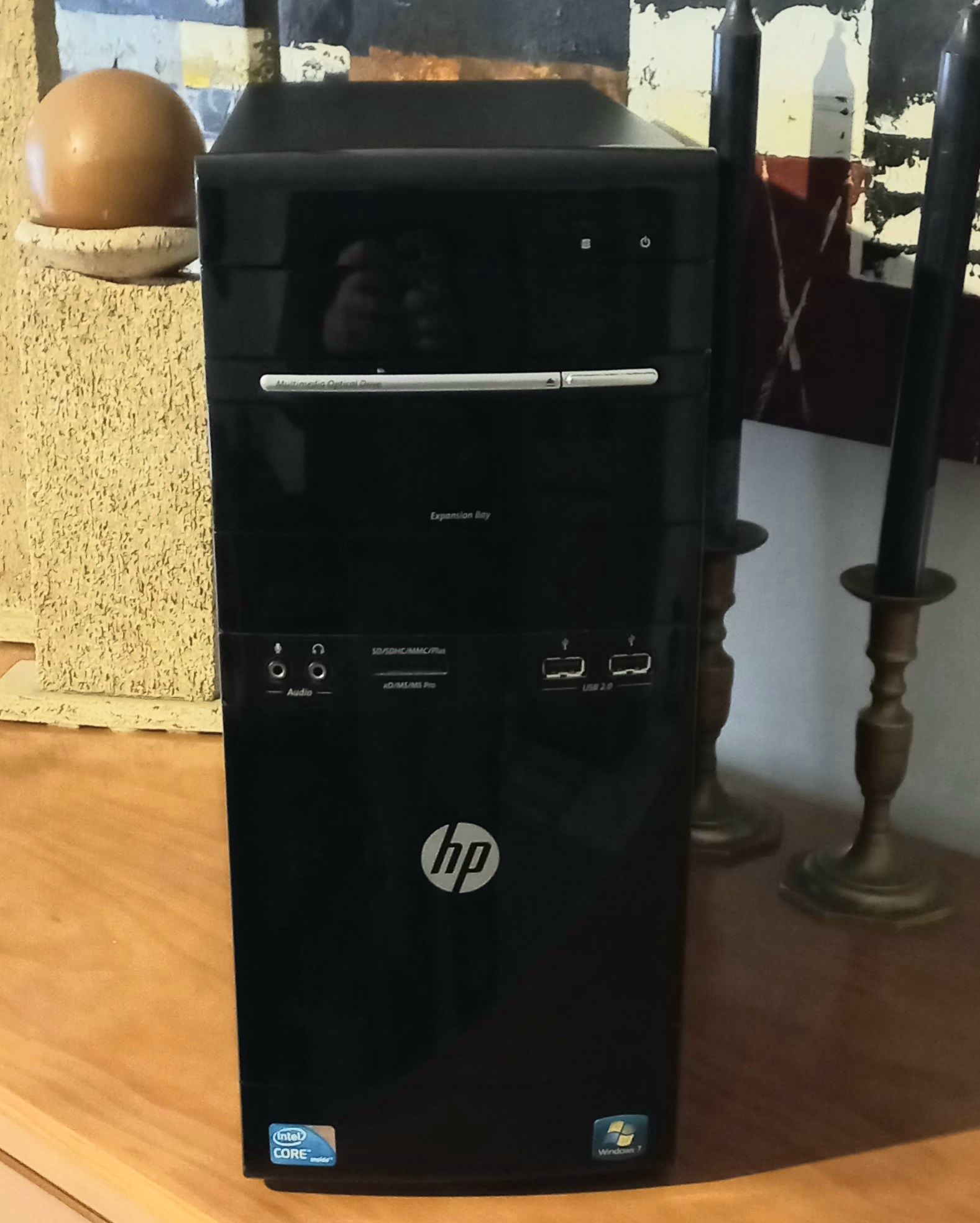 Computador hp + monitor.