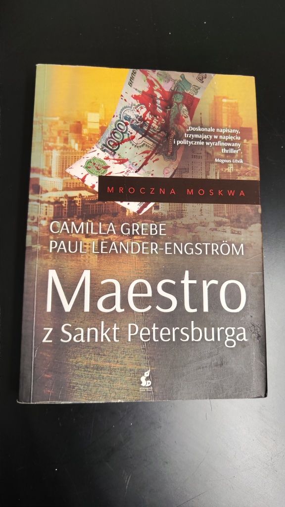 Maestro z Sankt Petersburga Camilla Grebe Paul Leander-Engström
Okładk