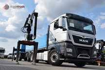 MAN TGX 26.540 /6X2/HDS PALFINGER 23.001L / OŚ POD. SKRĘTNA / CAŁY NA POD.  Man SpecilEdition / Retarder  / klima postojowa  / Jak nowy /