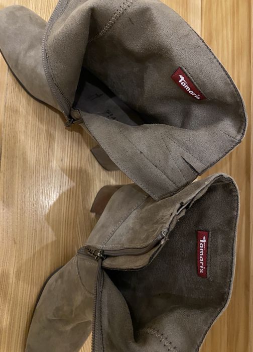 Tamaris botki damskie 38 brazowe