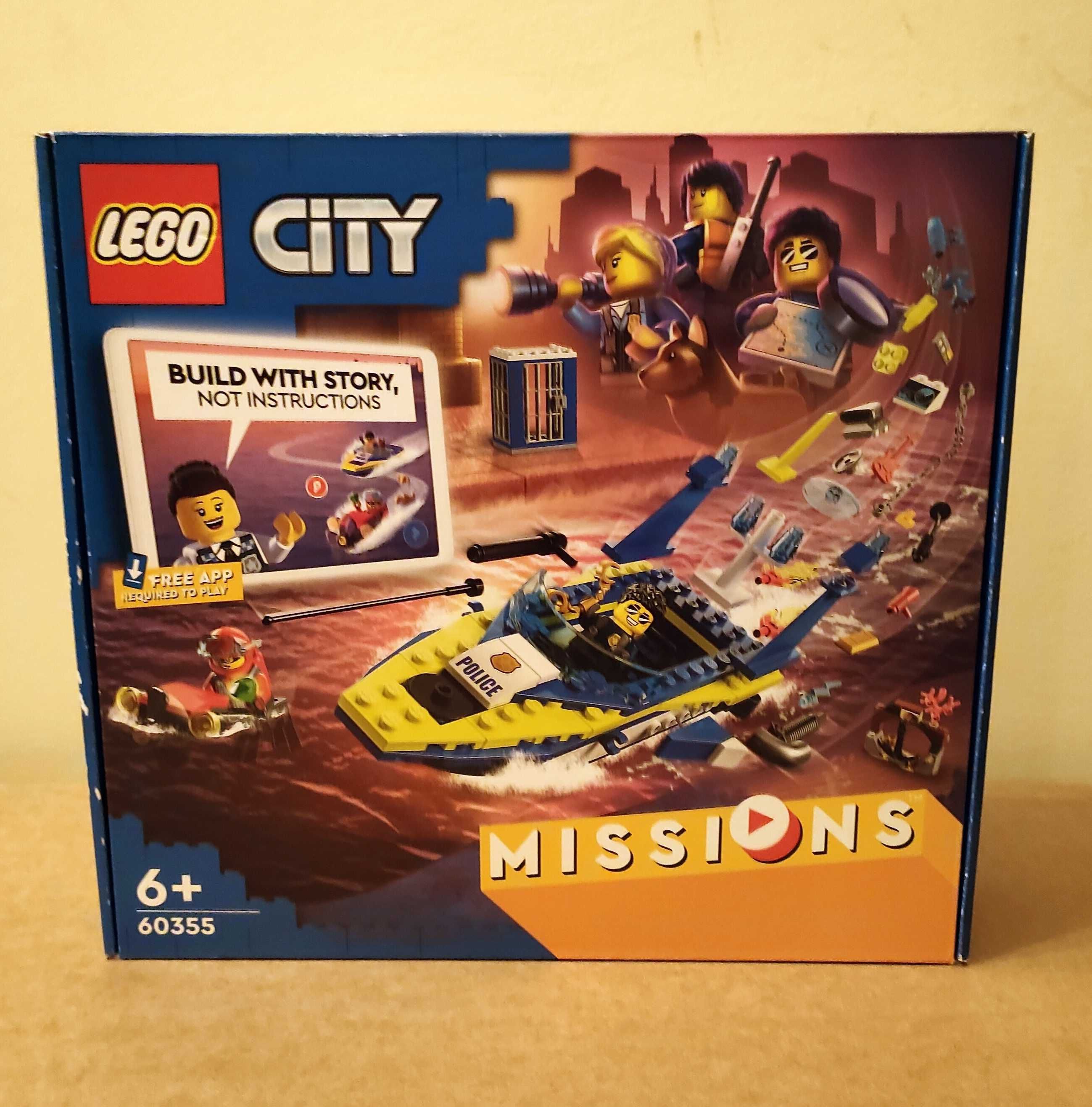 LEGO 60355 City - Śledztwa wodnej policji
