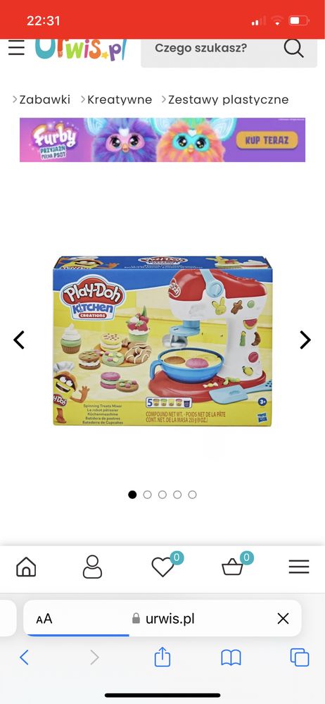 Play doh ciastolina zestaw