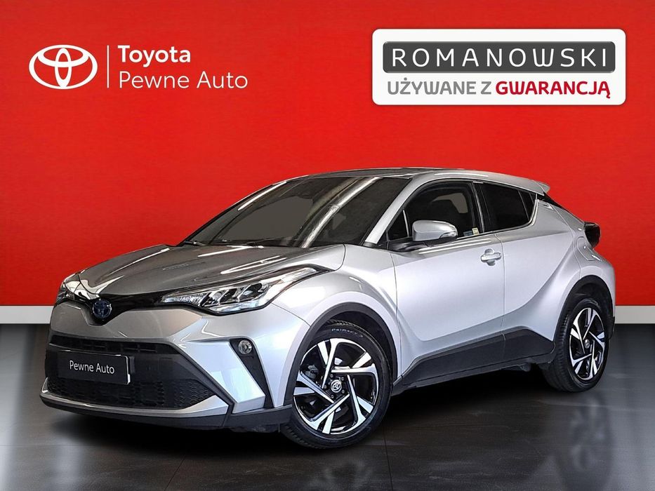 Toyota C-HR 1.8 Hybrid Style, salon PL., 1wł., serwis ASO, fv VAT 23%