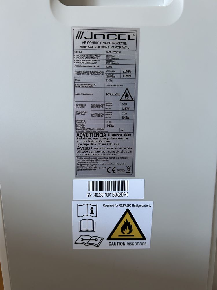 AC - Ar Condicionado portatil