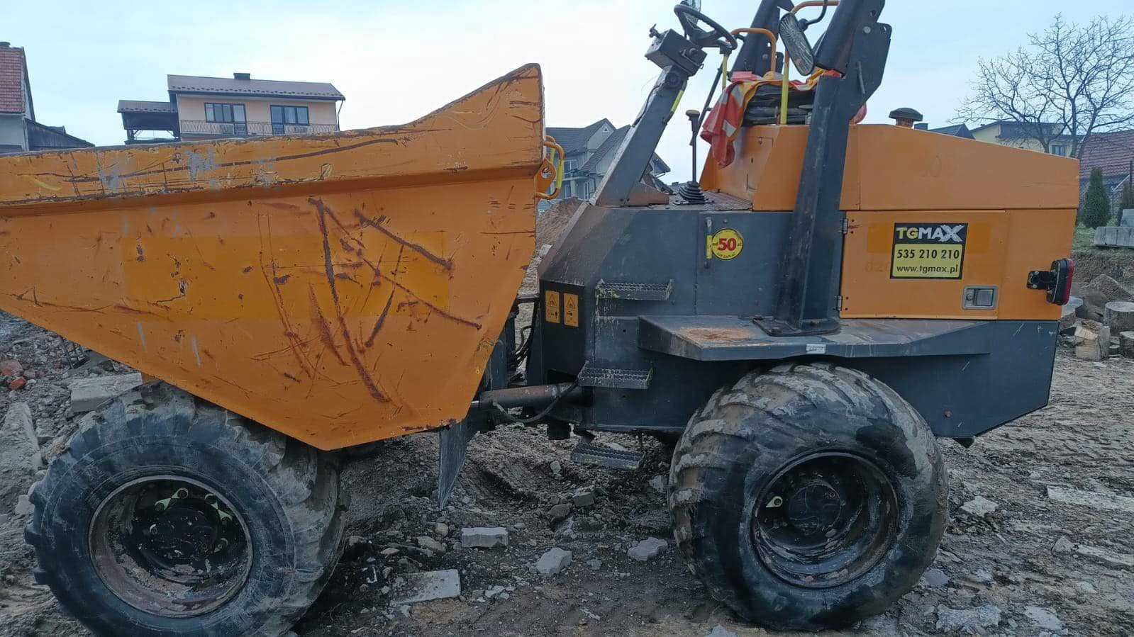 Terex TA9 9t ton 2015 Wozidło budowlane, 100% sprawne