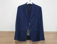 Massimo Dutti - M-L 52 - 3 види  Піджак чоловічий Синій мужской пиджак