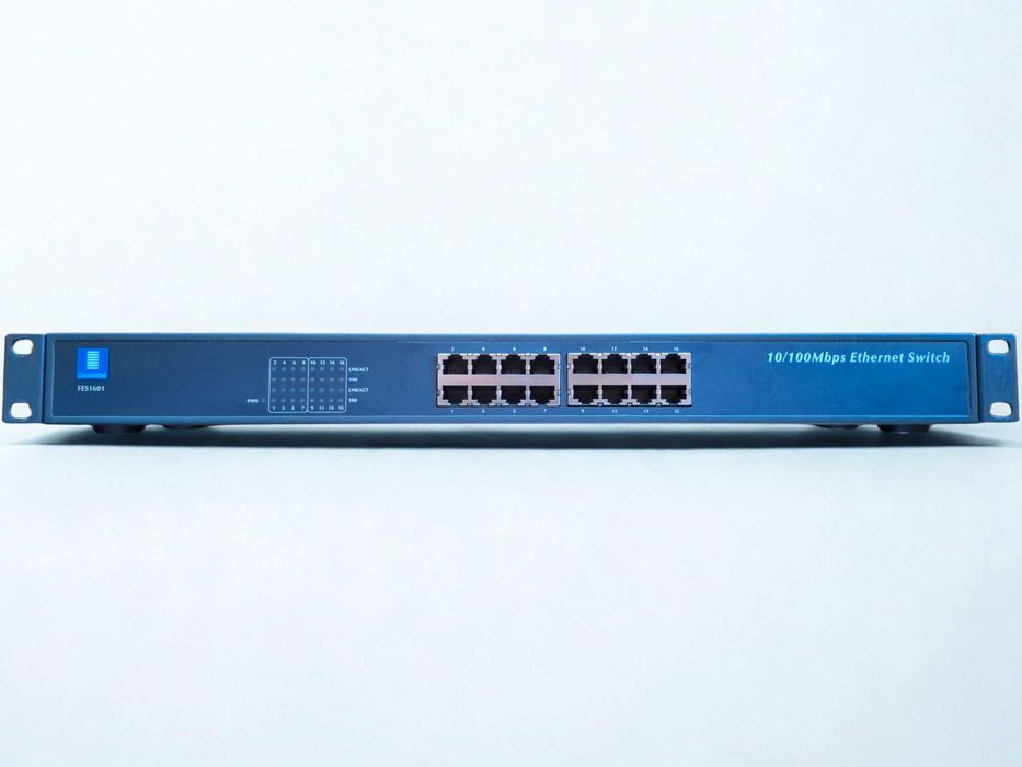 Gigamedia FES1601 | 16x 10/100 Fast Ethernet