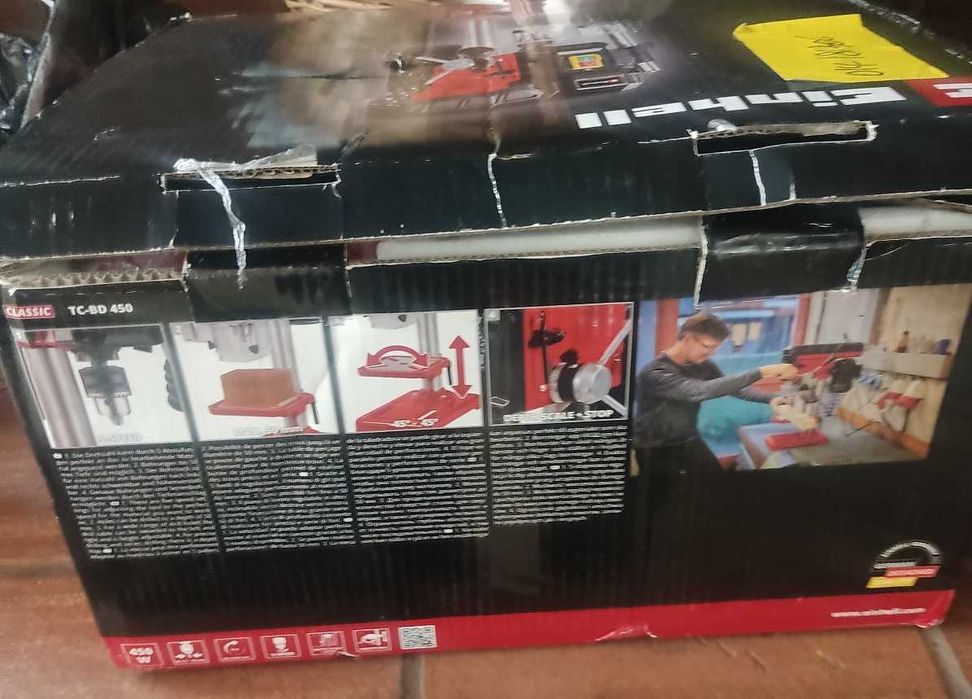 Berbequim de bancada novo einhell