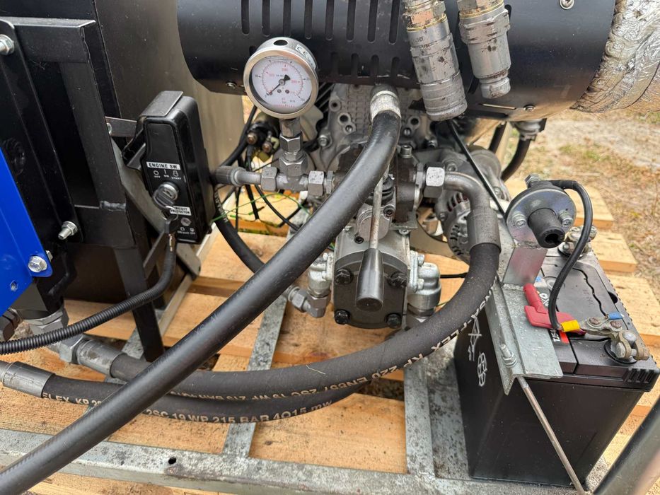 Stacja hydrauliczna, agregat pompa hydrauliczna silnik LONCIN 22KM