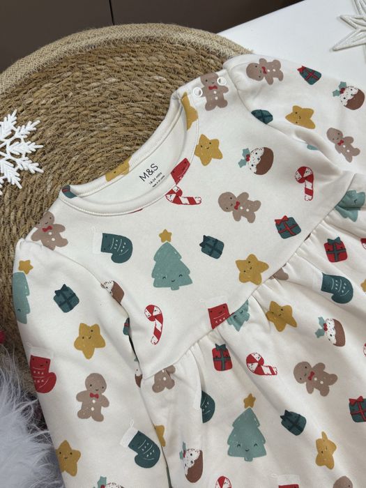 Новорічна сукня на флісі