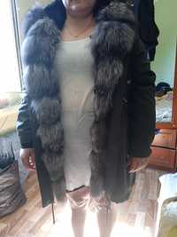 Куртка зимняя с Чернобуркой