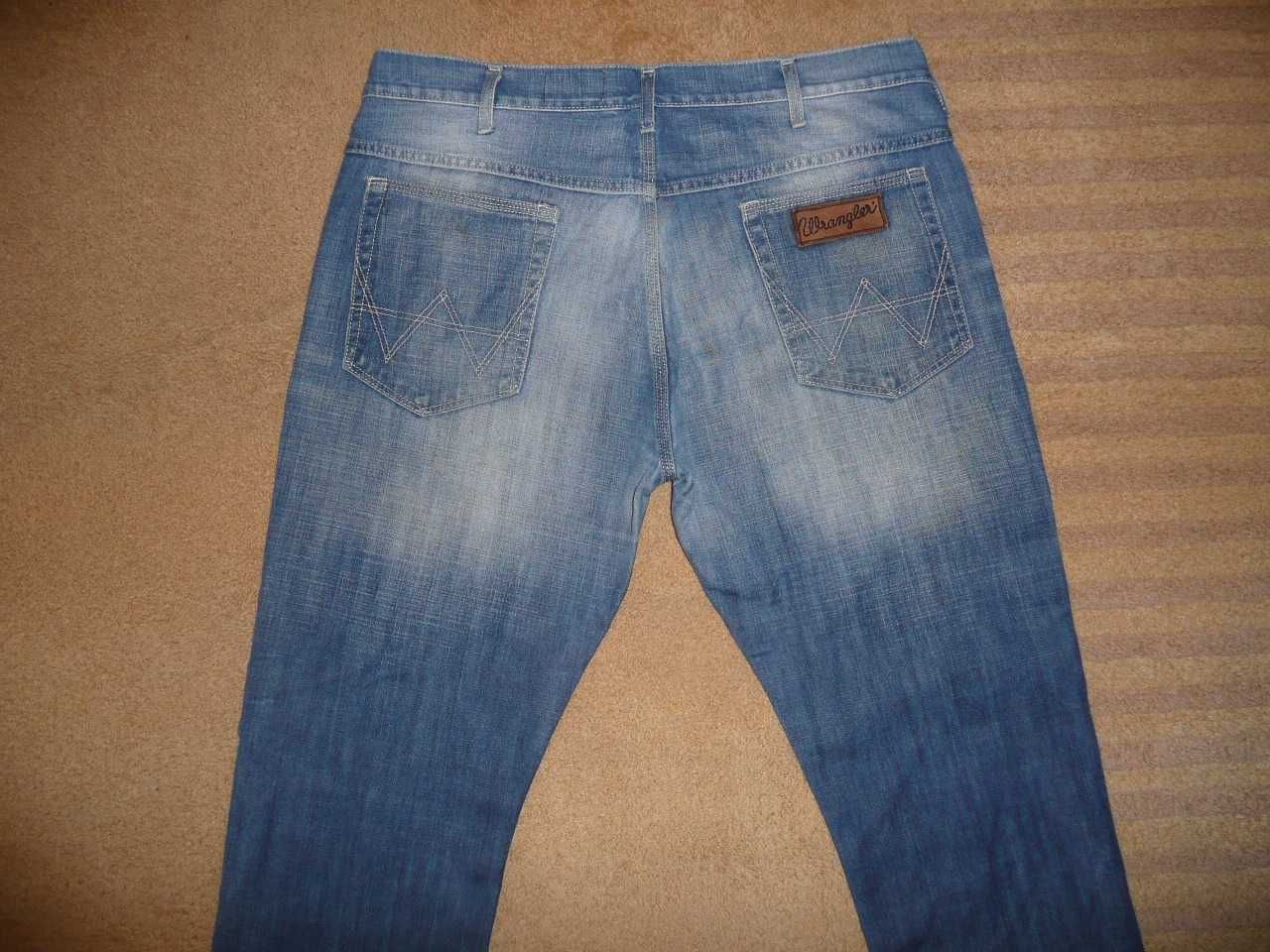 Spodnie dżinsy WRANGLER W36/L32=48/107cm jeansy