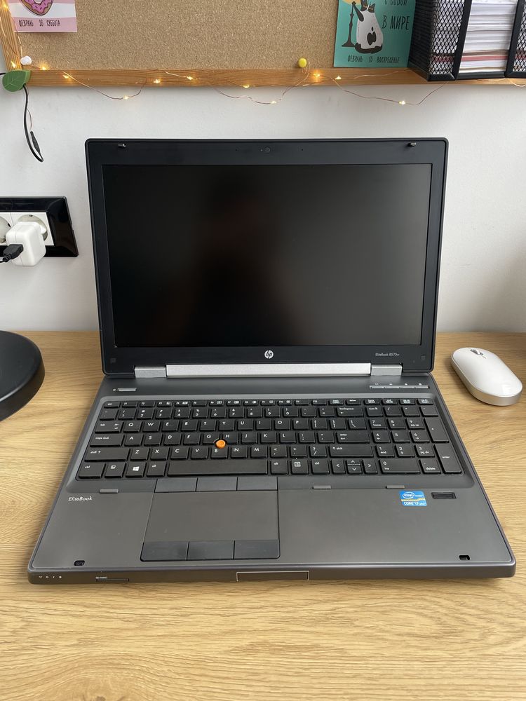 Ноутбук HP EliteBook 8570w, 15,6" FHD, i7-3720QM, 8GB