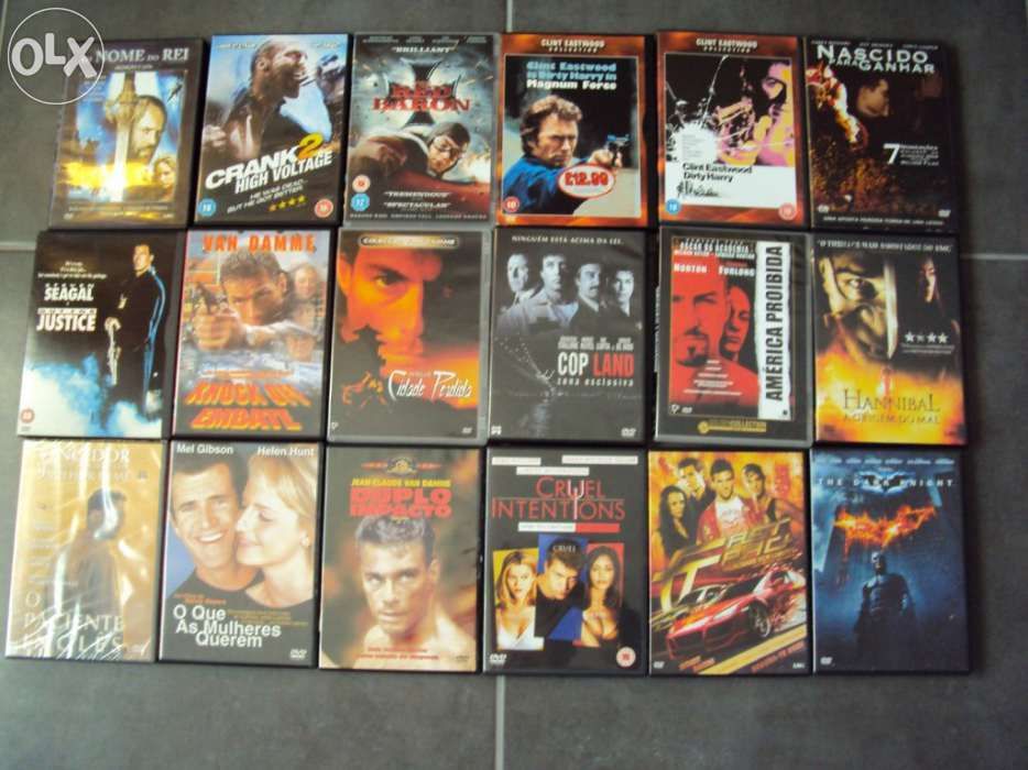 Filmes dvd - ação / drama / terror / romance