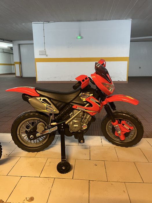 Mota elétrica criança - Feber Motorbike Cross 400F 6V