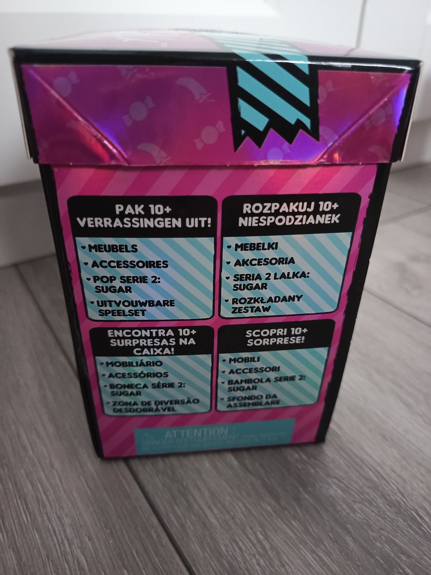 Zestaw Lol Surprise MGA Furniture Mebelki seria 4, lodziarnia, Sugar