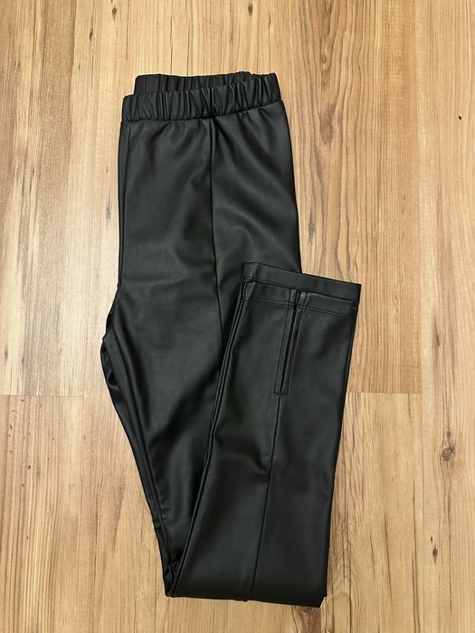 Штаны кожзам Zara на девочку