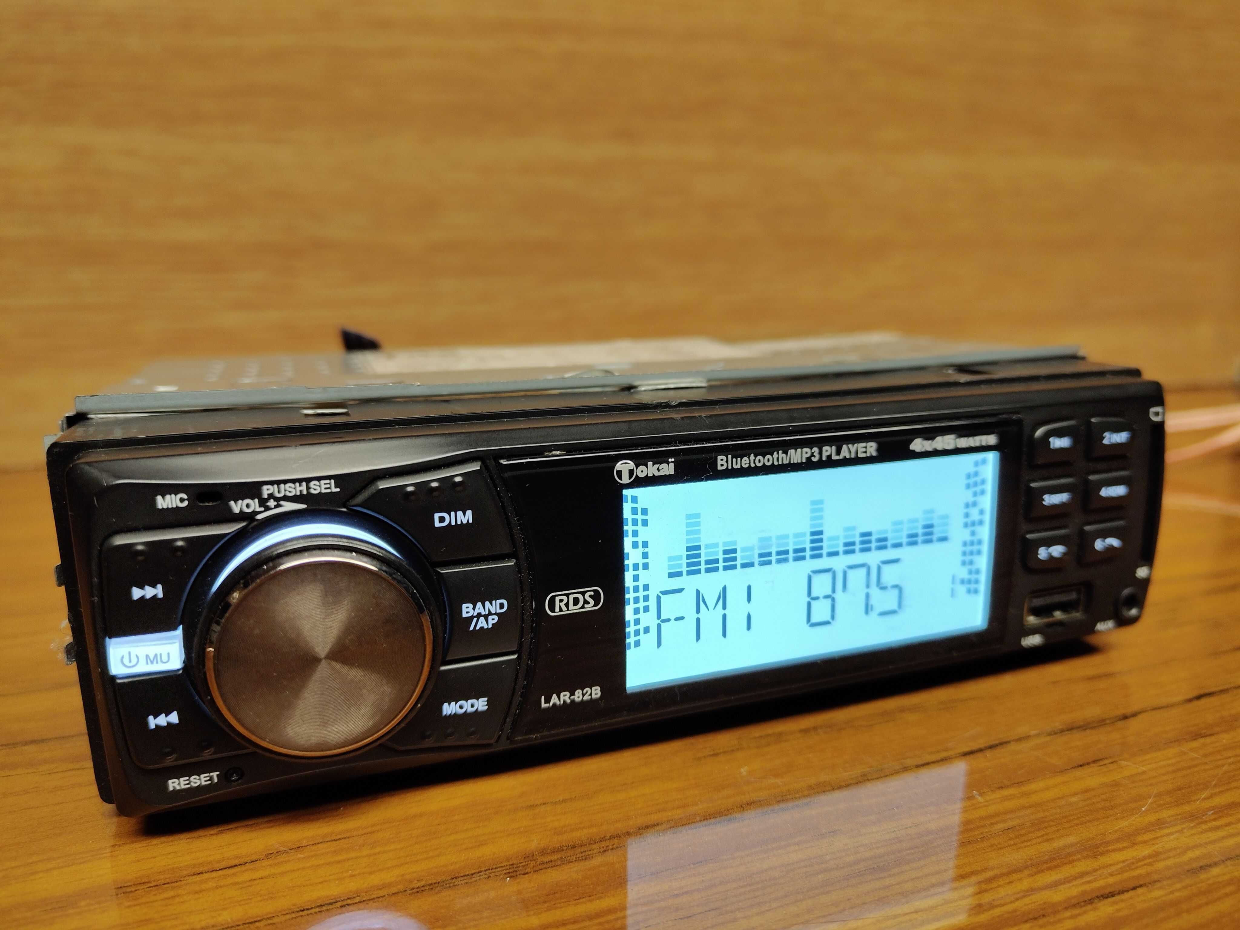 radio tokai bluetooth/mp3/usb/aux/sd lar-82b