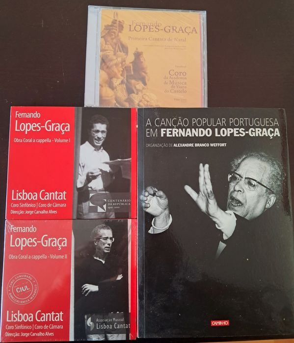 Cds + Livro- Fernando Lopes-Graça