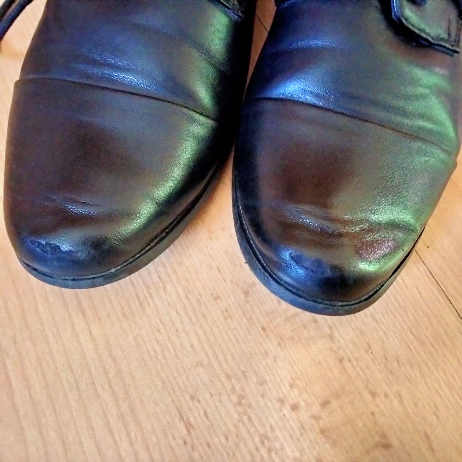 Buty 34 czarne mokasyny
