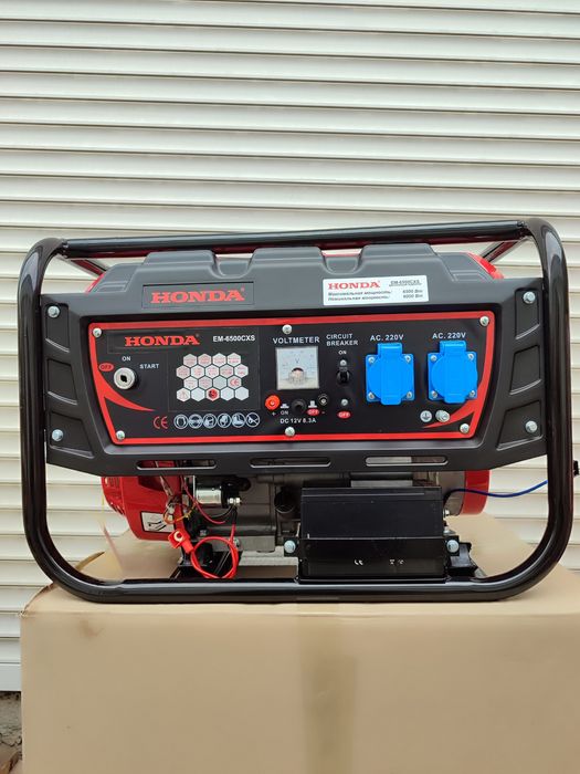 СУПЕР ЦІНА‼️Генератор HONDA 6.5 кВт | Електростартер| Мідна обмотка