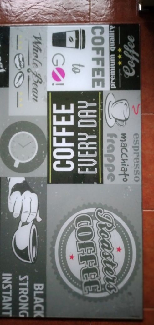 Tampo de Mesa de Café em Vidro, 1,02 x 0,40