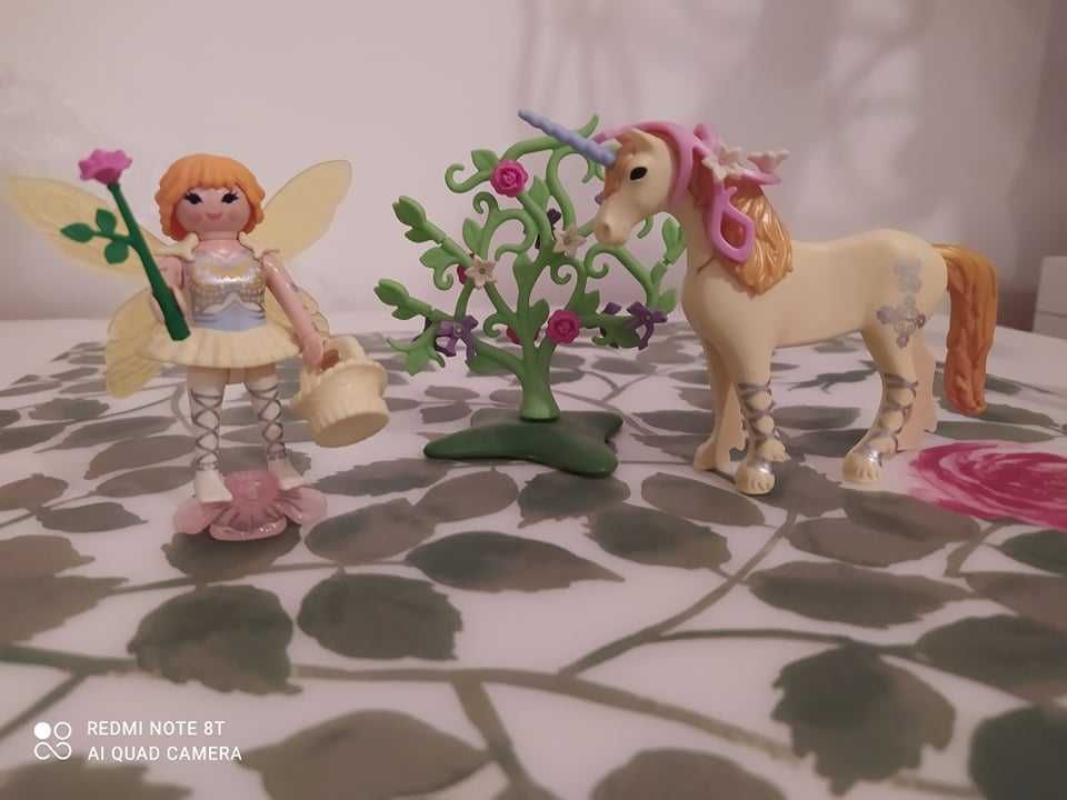 Playmobil wróżka ozdobna z jednorożcem