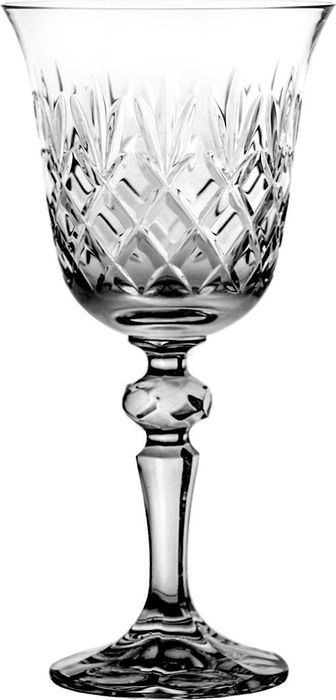 Kryształowe kieliszki do wina Huta Julia Ananas 220ml 6 szt