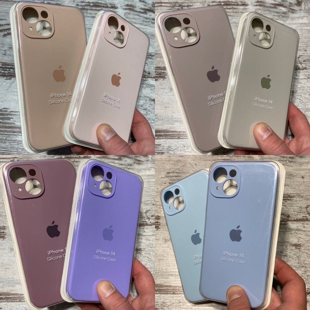 Чехол iphone 14 silicon case с защитой силиконовый чехол айфон 14 каме