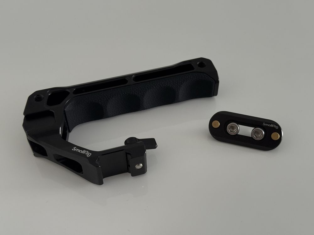 SmallRig Top Handle Lite + nato Rail | Como novo | Pack víd