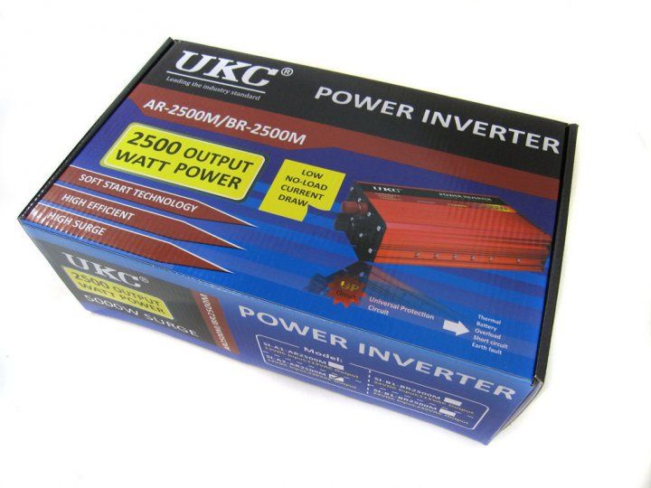 Преобразователь UKC 12V-220V AR 2500W
