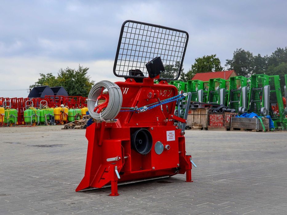 Wyciągarka Leśna 4 Tony – do drewna drzewa kłód wciągarka leśna lasu