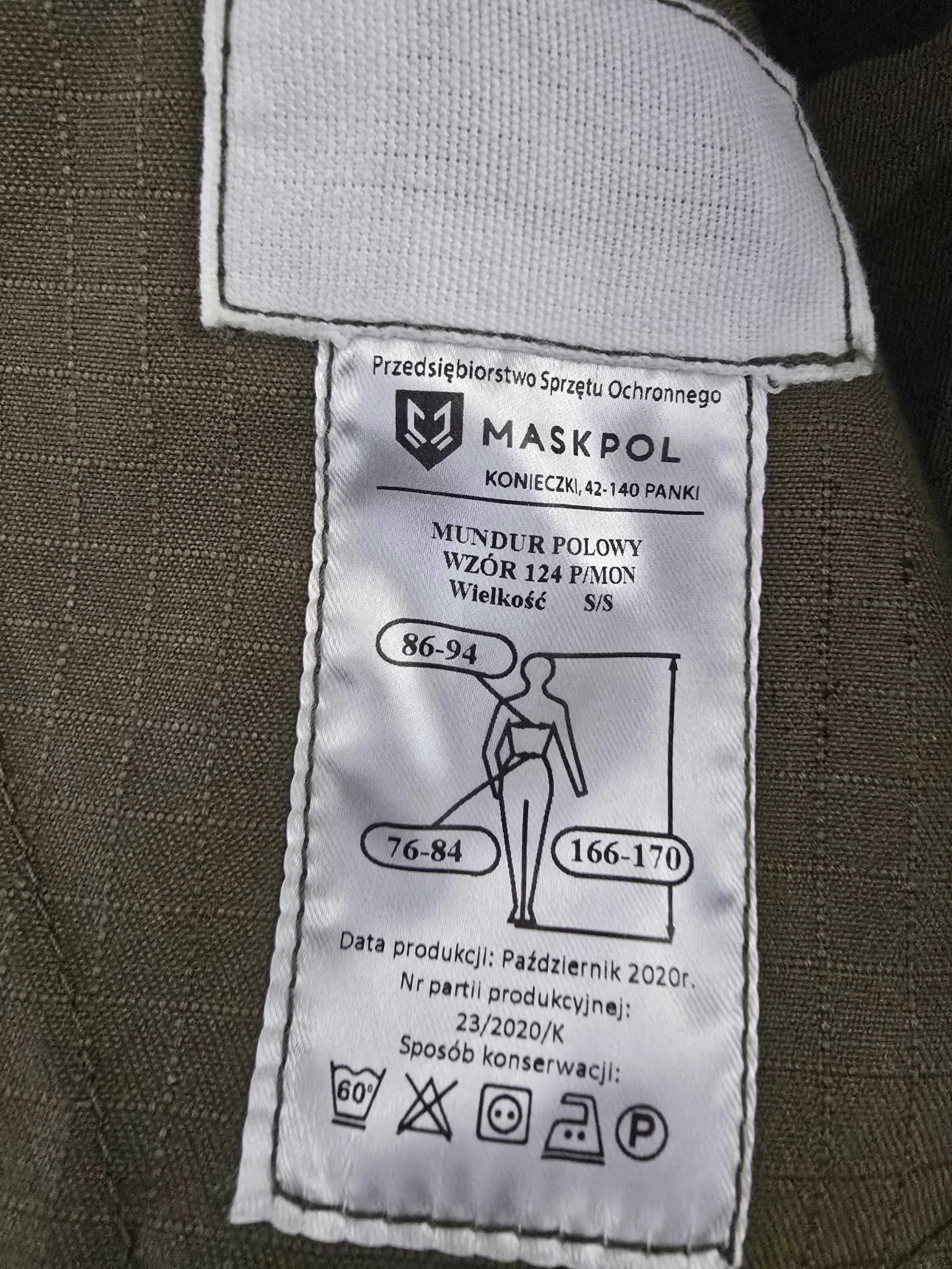 Nowy mundur polowy 124 P MON S / S