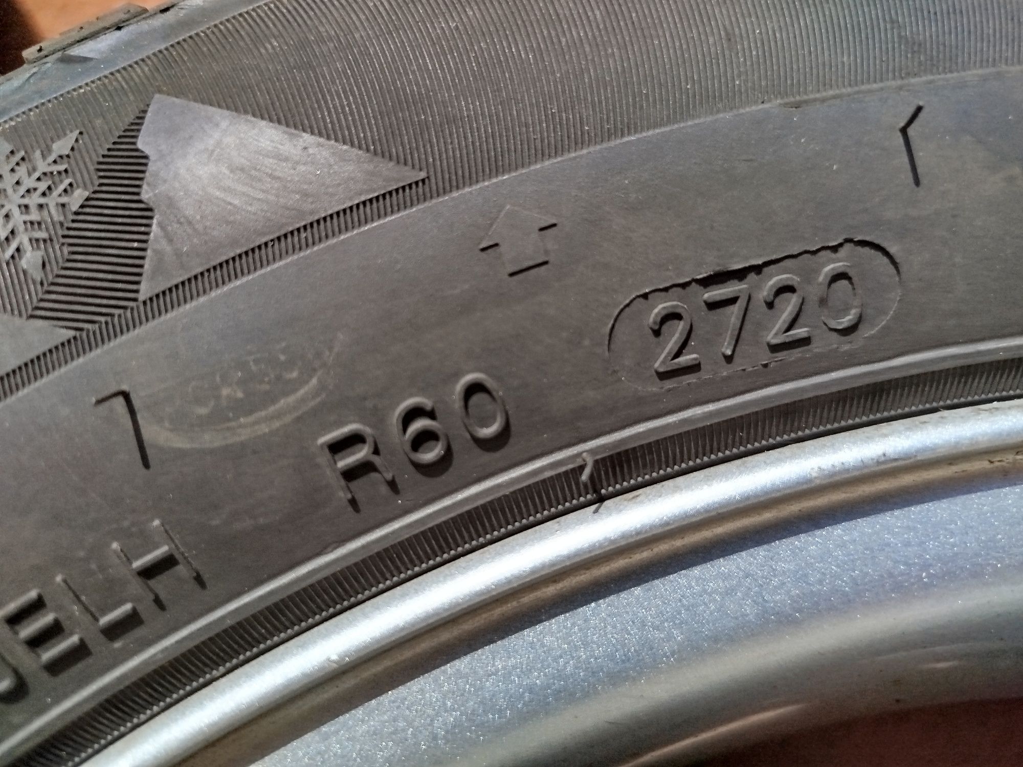 Alufelgi 5x100 z oponami zimowymi 205/55 r16 6mm bieznika+opony letnie