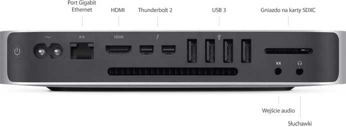 Mac mini a1347 1.4 GHz/4GB/500GB