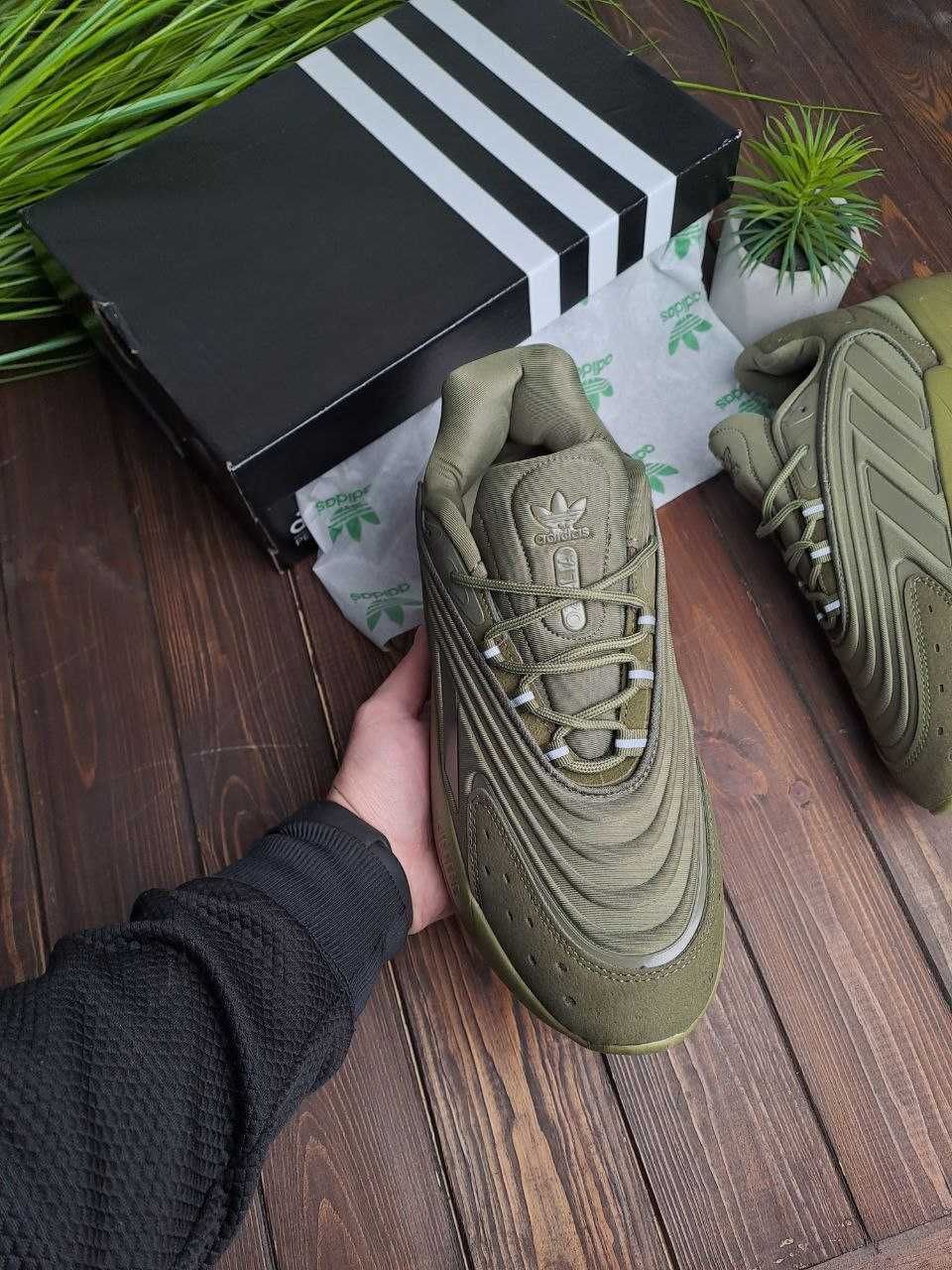 СКИДКА! 43 (26,5см) Adidas Ozelia хаки адидас озеля озелі хакі адіки