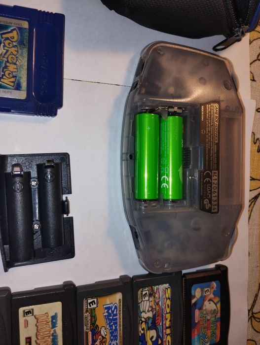 Gameboy advance plus gry