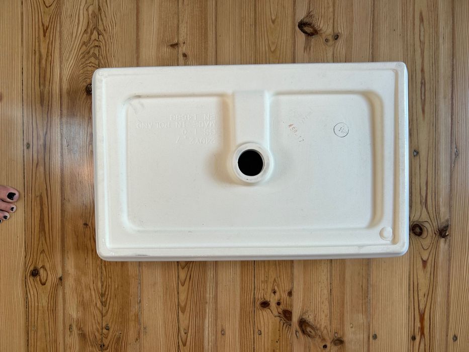 Lavatório de Apoio ROCA The Gap Retangular – Branco – Novo