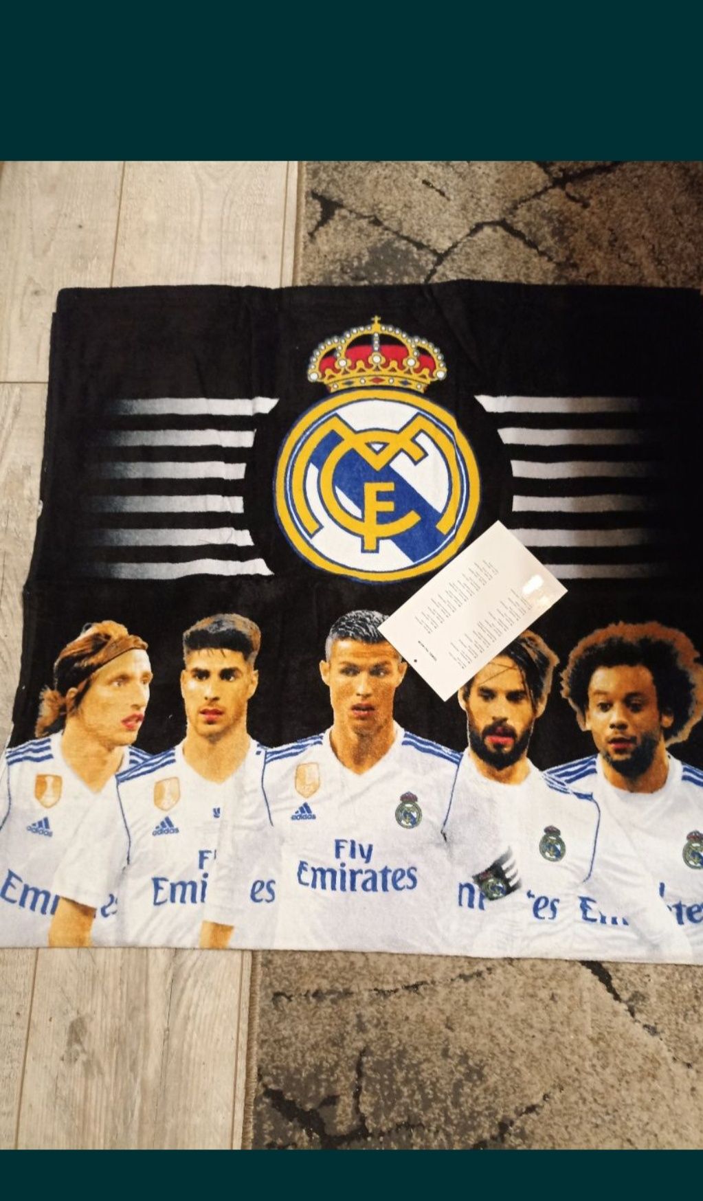 Duży ręcznik Real Madryt,140x70